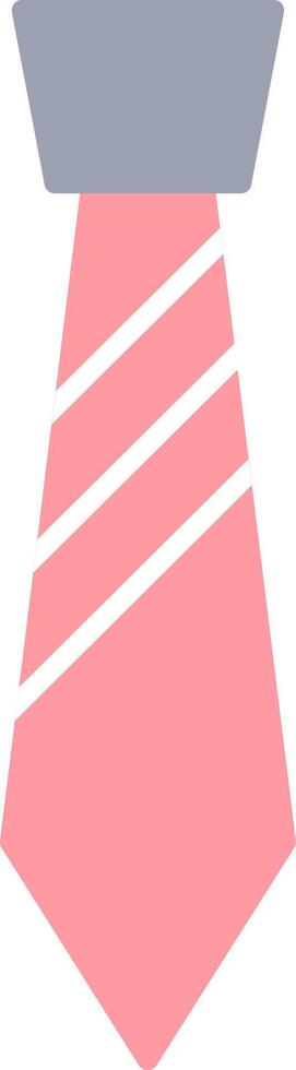 Tie Flat Light Icon vector