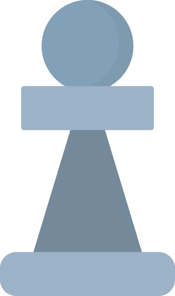 Pawn Flat Light Icon vector
