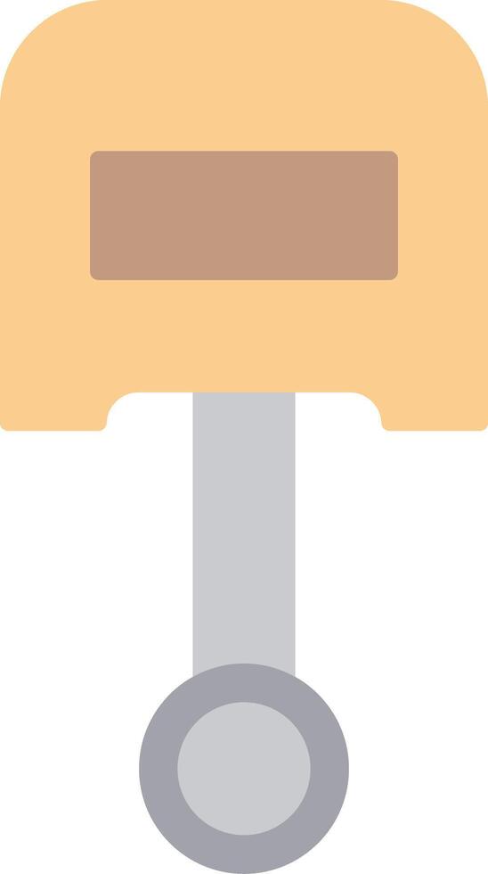 Piston Flat Light Icon vector