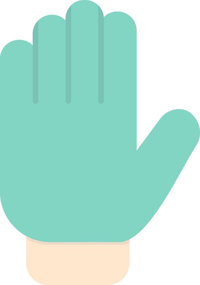 Gloves Flat Light Icon vector