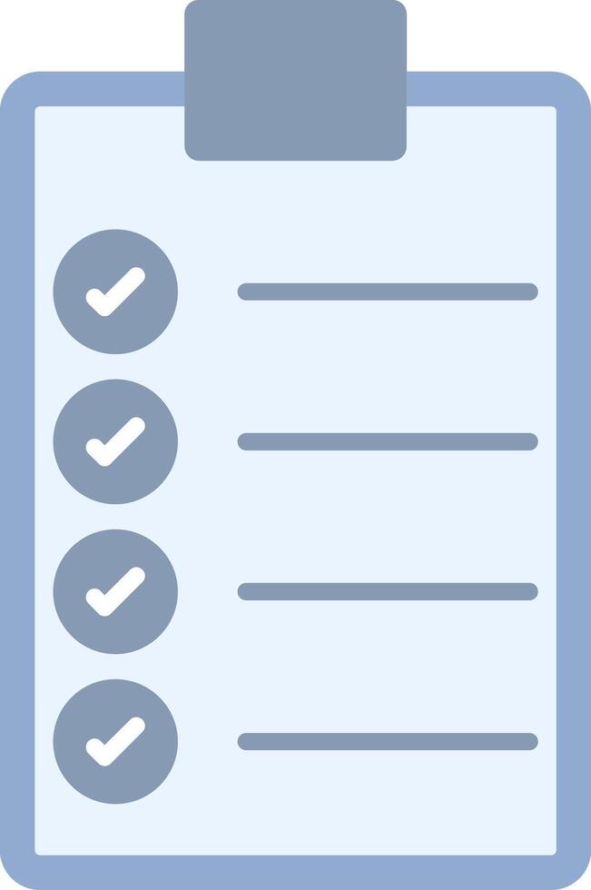 To Do List Flat Light Icon vector