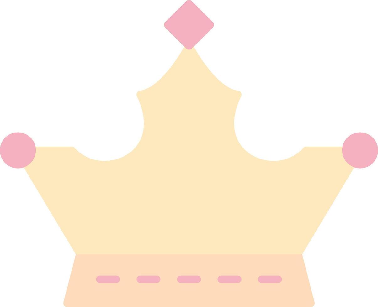 Monarchy Flat Light Icon vector