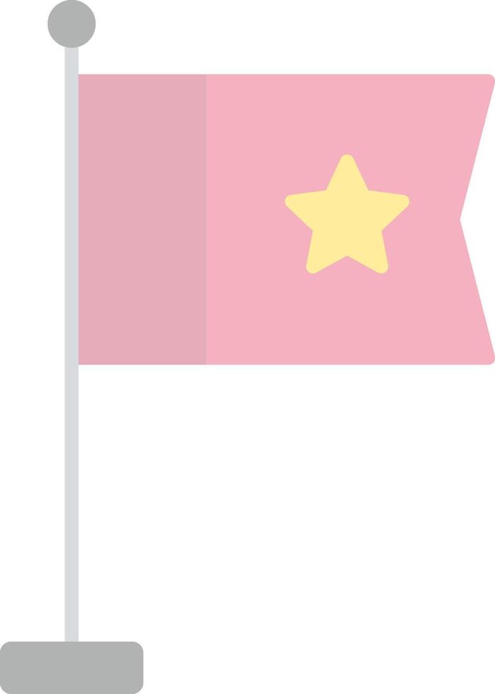 Flag Flat Light Icon vector