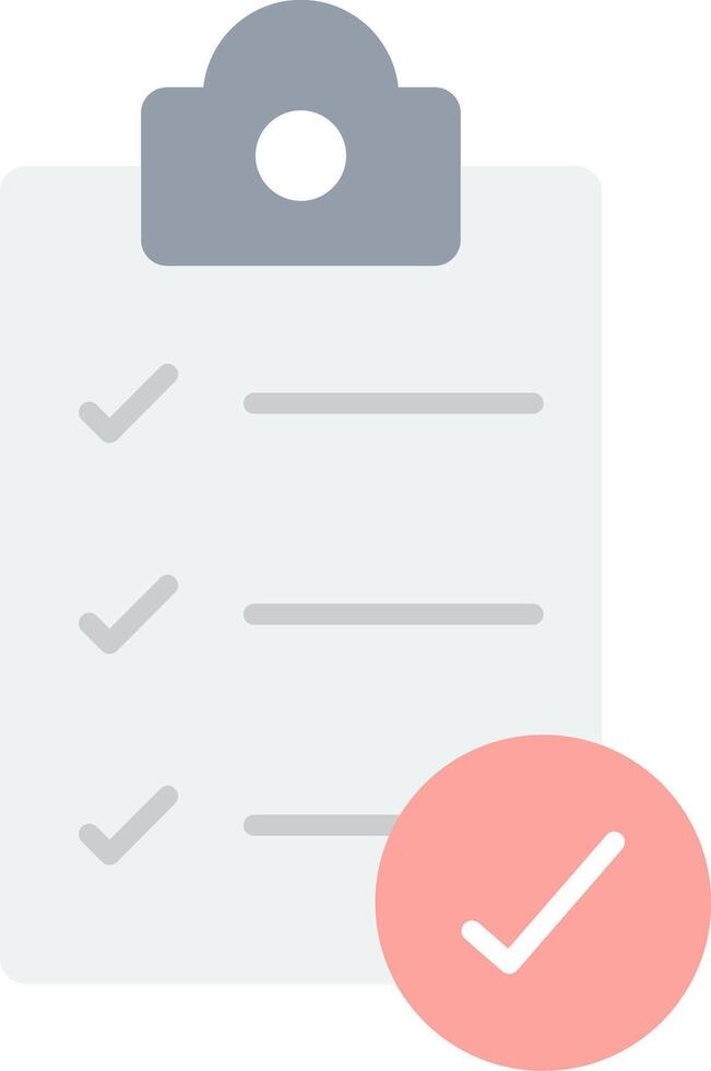 Complete Flat Light Icon vector