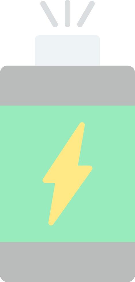 Power Flat Light Icon vector
