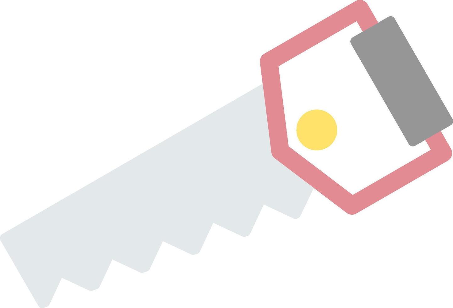 Woodcutter Flat Light Icon vector