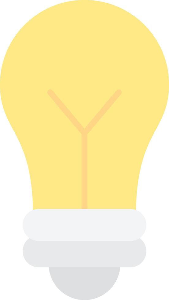 Idea Flat Light Icon vector