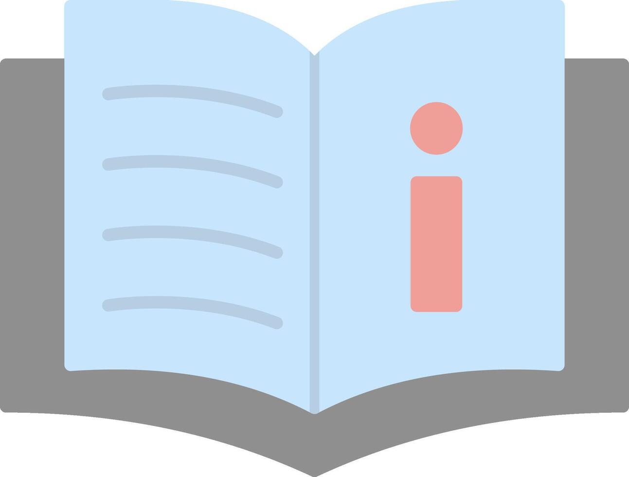 Book Flat Light Icon vector