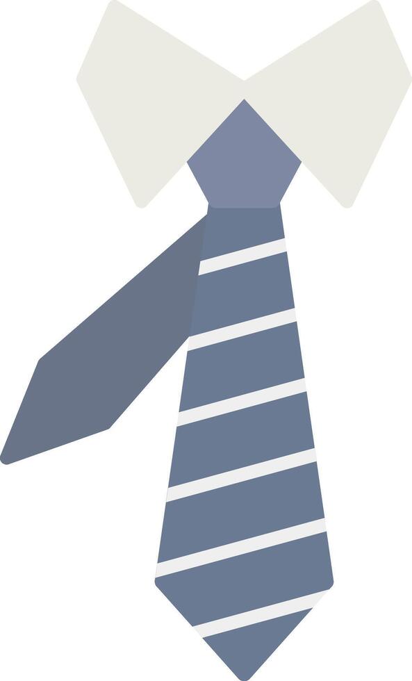 Tie Flat Light Icon vector