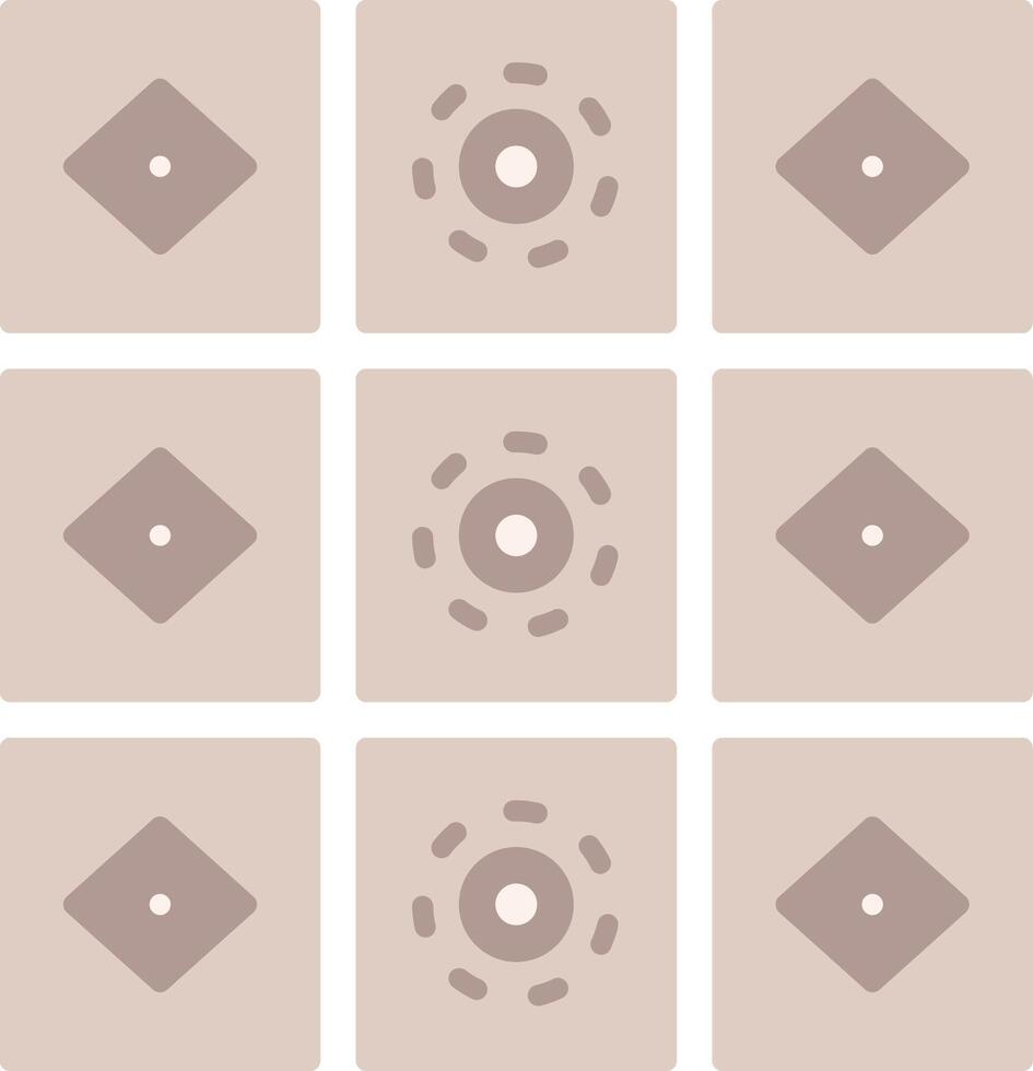 Tiles Flat Light Icon vector