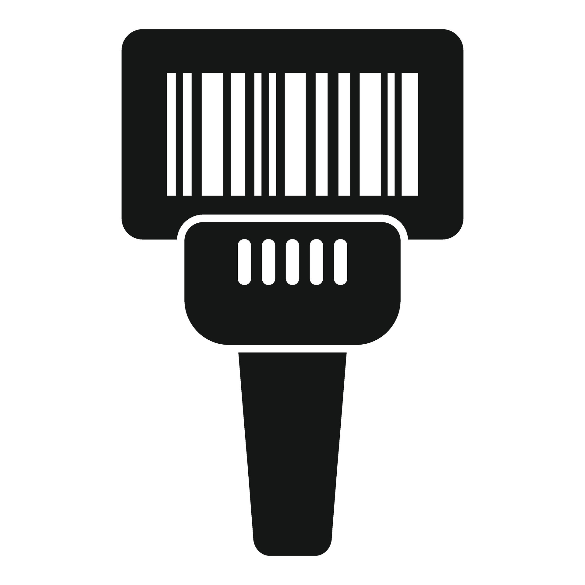 Smart bar code scanner icon simple vector. Quick response 38949704 ...