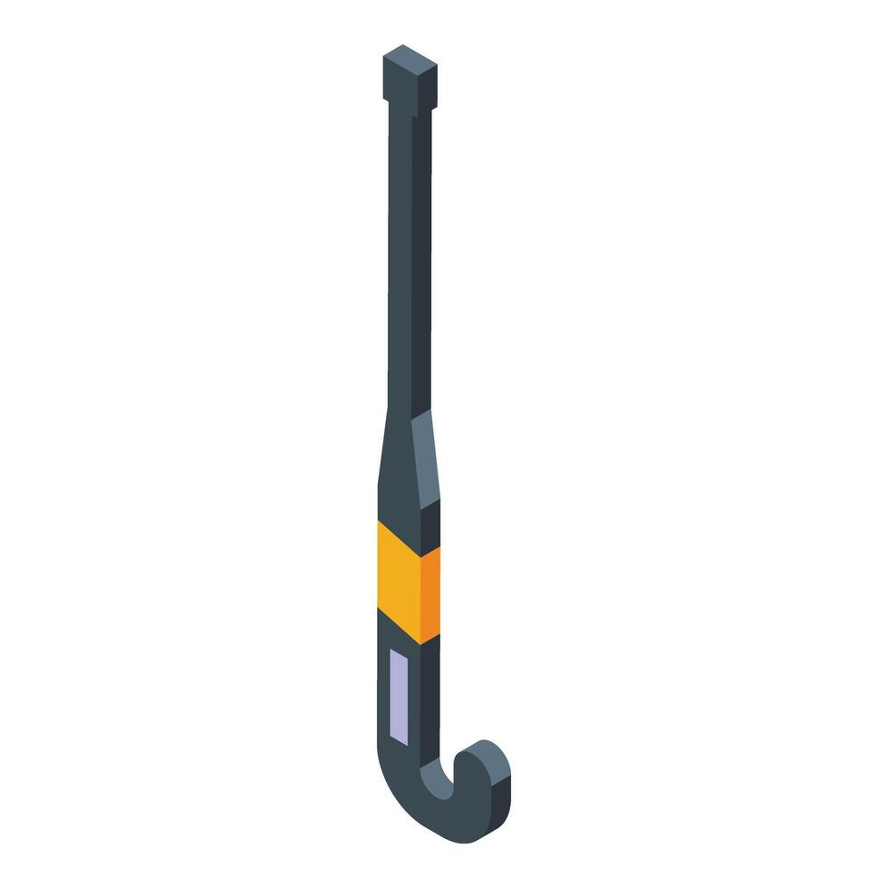 Match equipment icon isometric vector. Game score stick vector