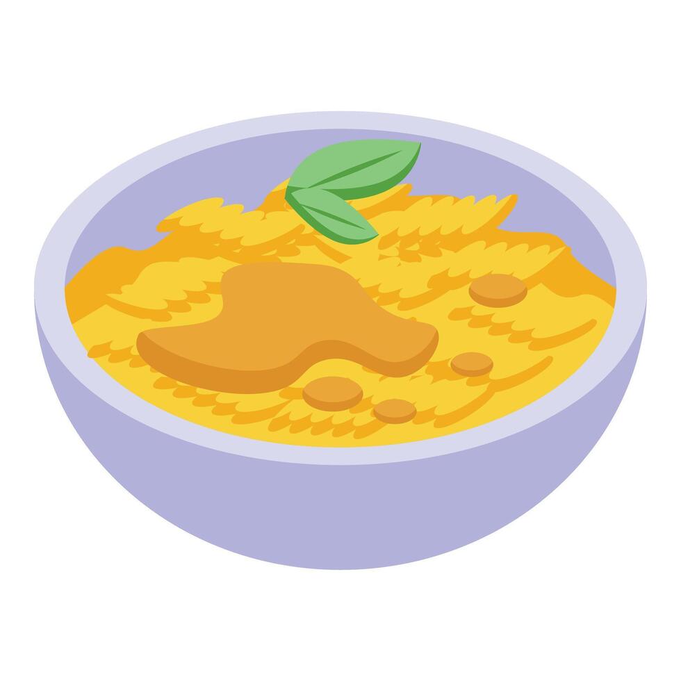Sesame tahini food icon isometric vector. Seed cream vector