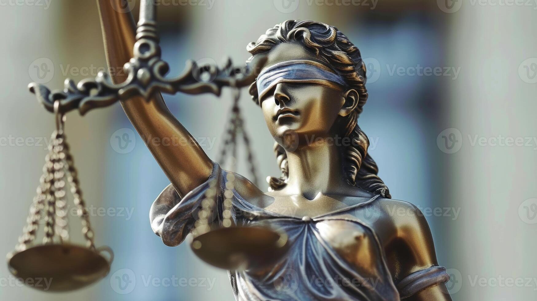 AI generated Blindness law for justice lawyer photo
