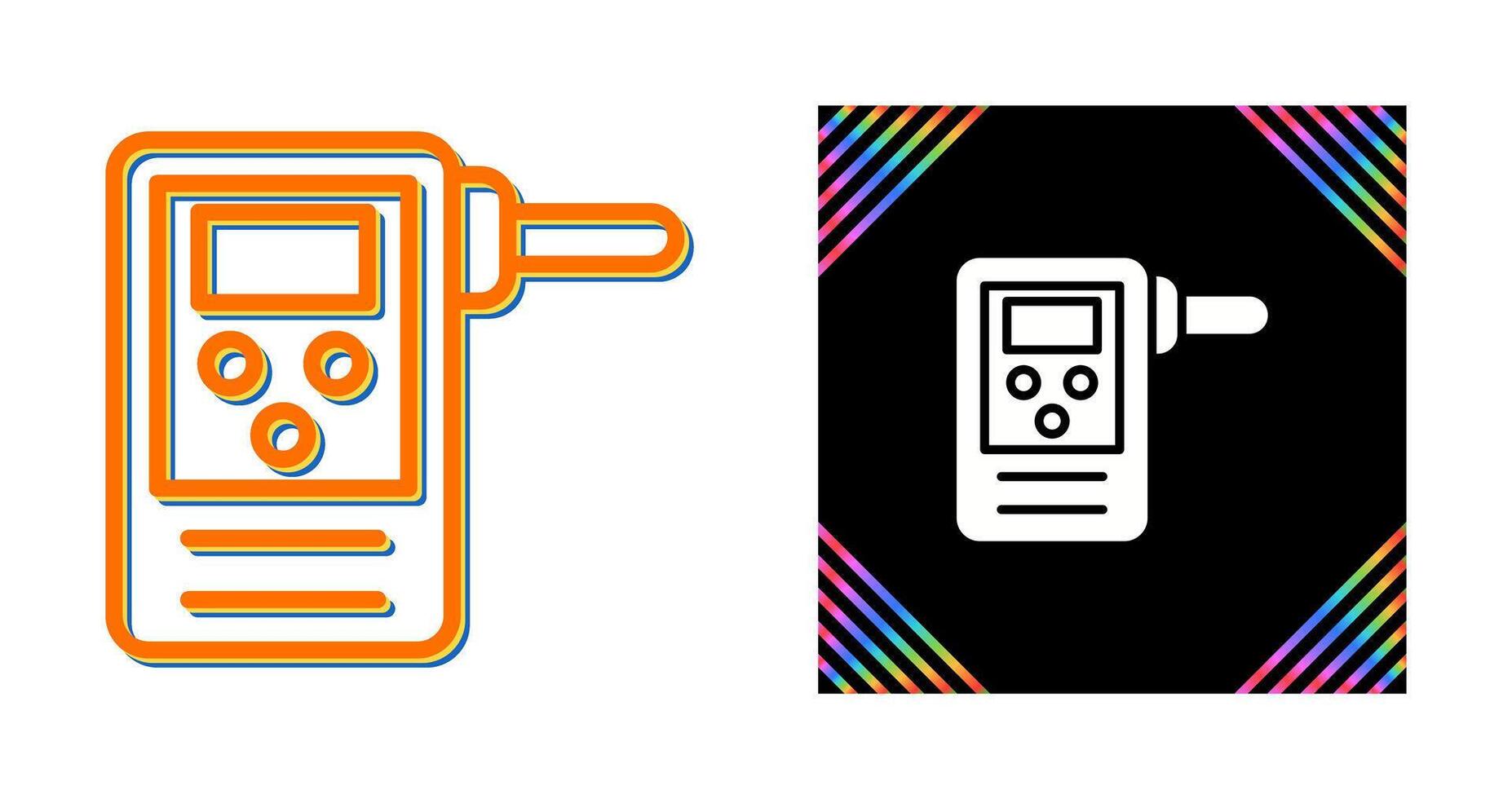 Breathalyzer Vector Icon