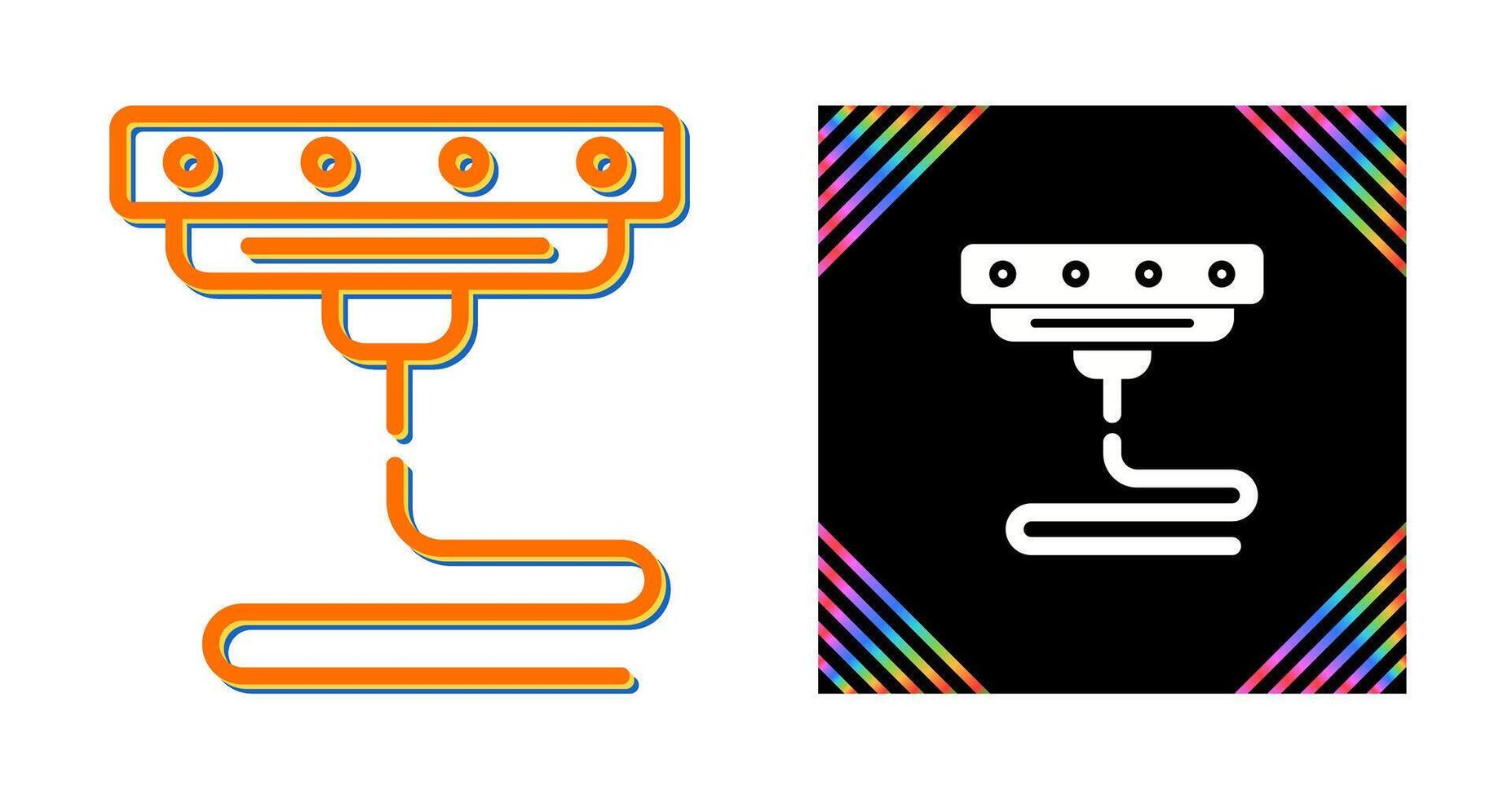 3D Printer Vector Icon