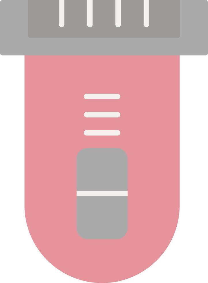 Electric Razor Flat Light Icon vector