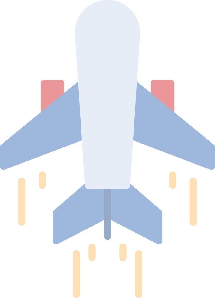Air Transportation Flat Light Icon vector