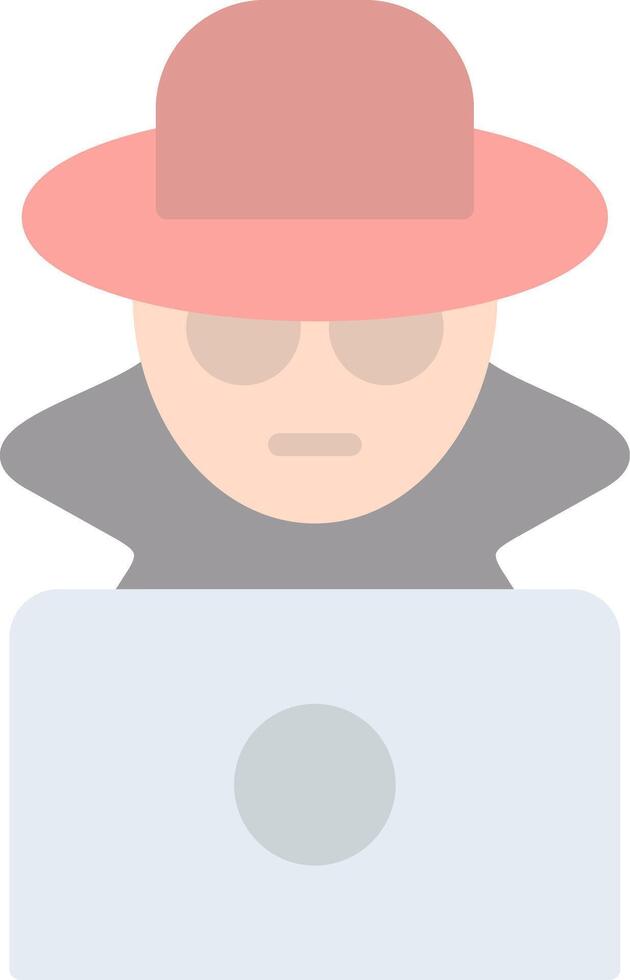 Fraud Flat Light Icon vector