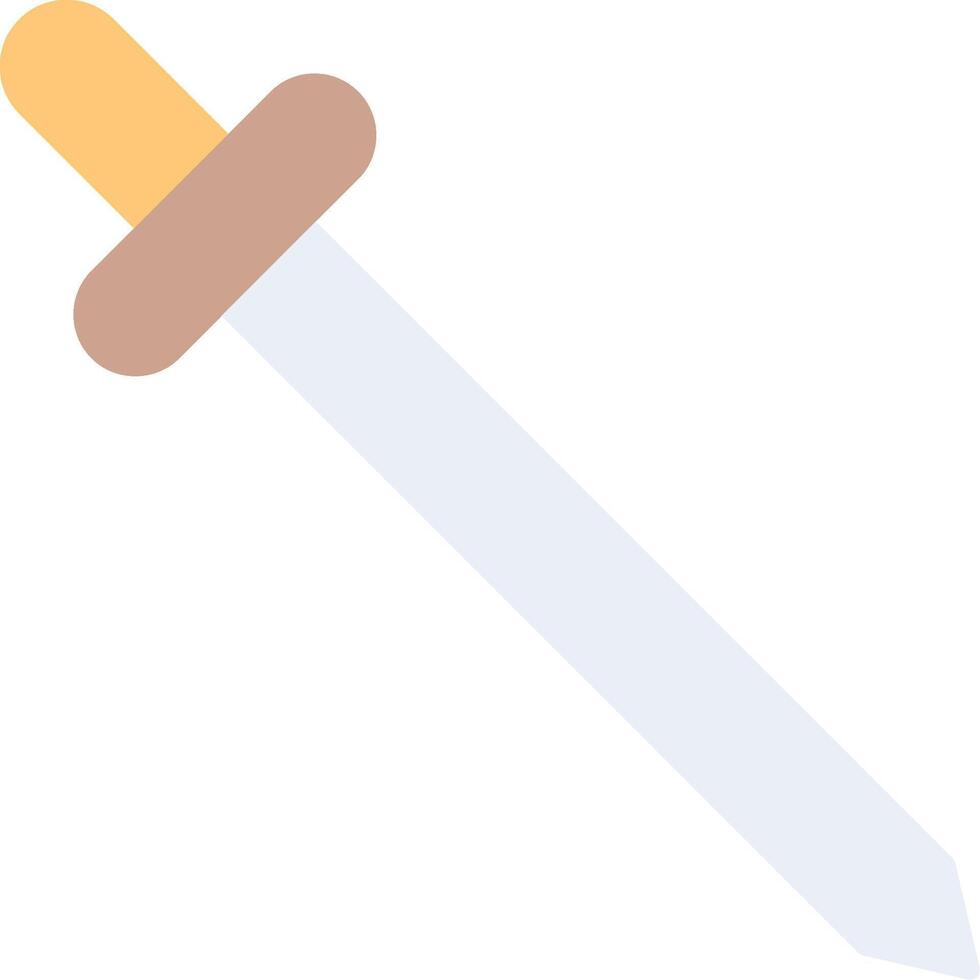 Saber Flat Light Icon vector