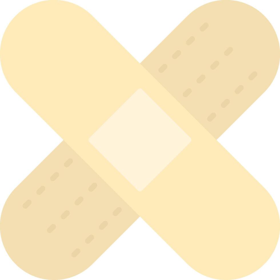 Bandage Flat Light Icon vector