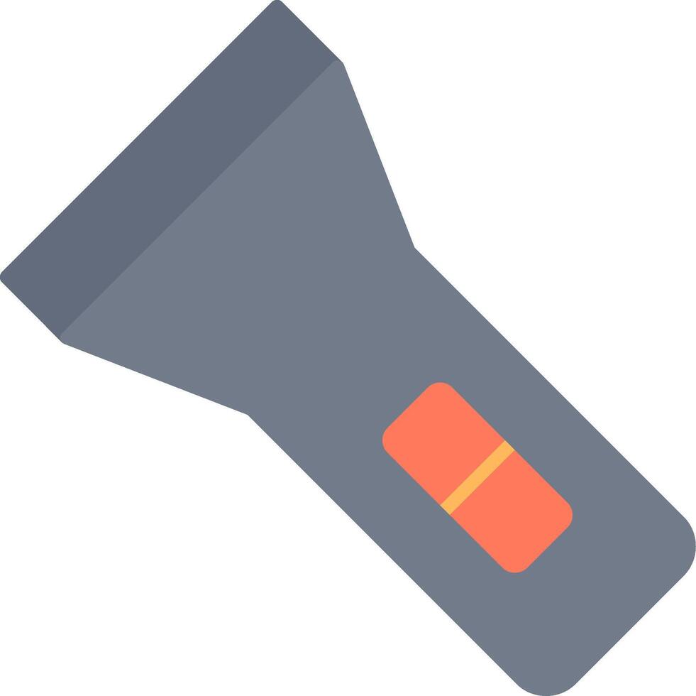 Torch Flat Light Icon vector