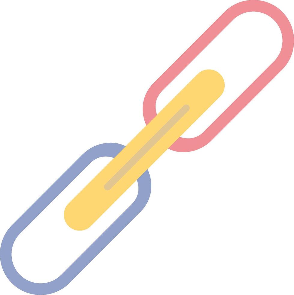 Link Flat Light Icon vector