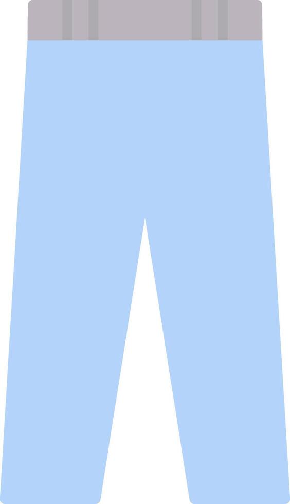 Trousers Flat Light Icon vector