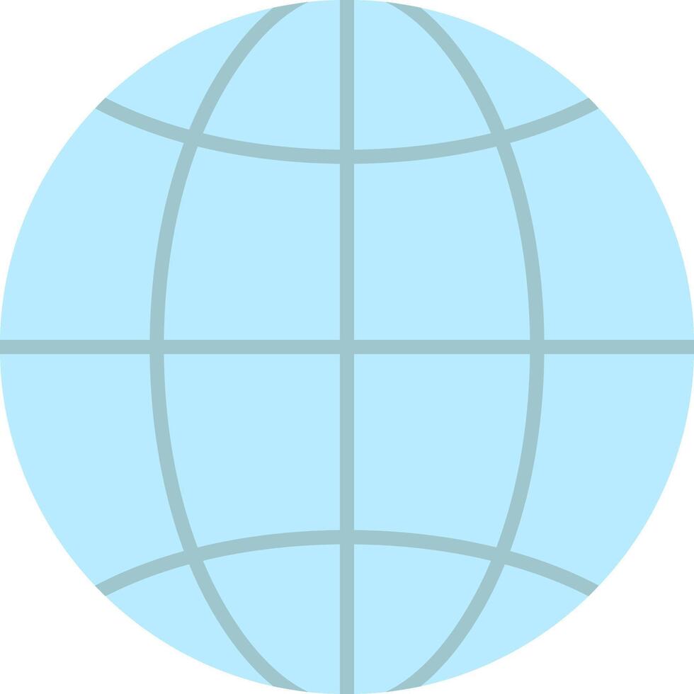 Worldwide Flat Light Icon vector