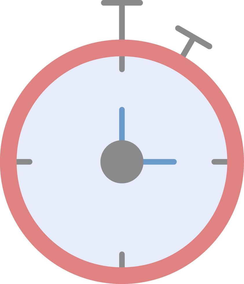 Chronometer Flat Light Icon vector