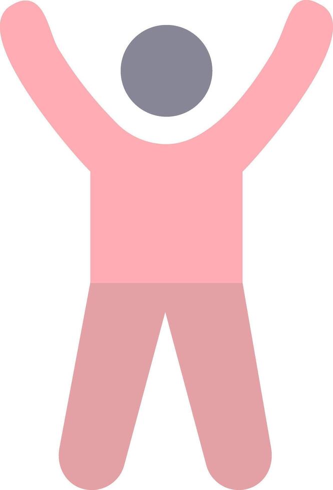 Cheer Up Flat Light Icon vector