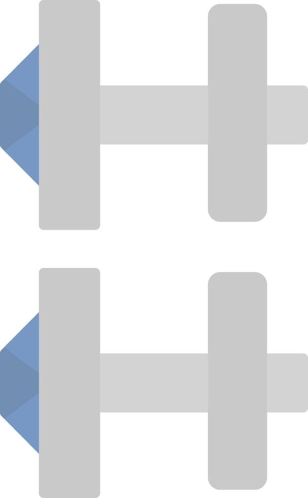 Cuff Links Flat Light Icon vector