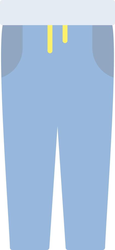 Trousers Flat Light Icon vector