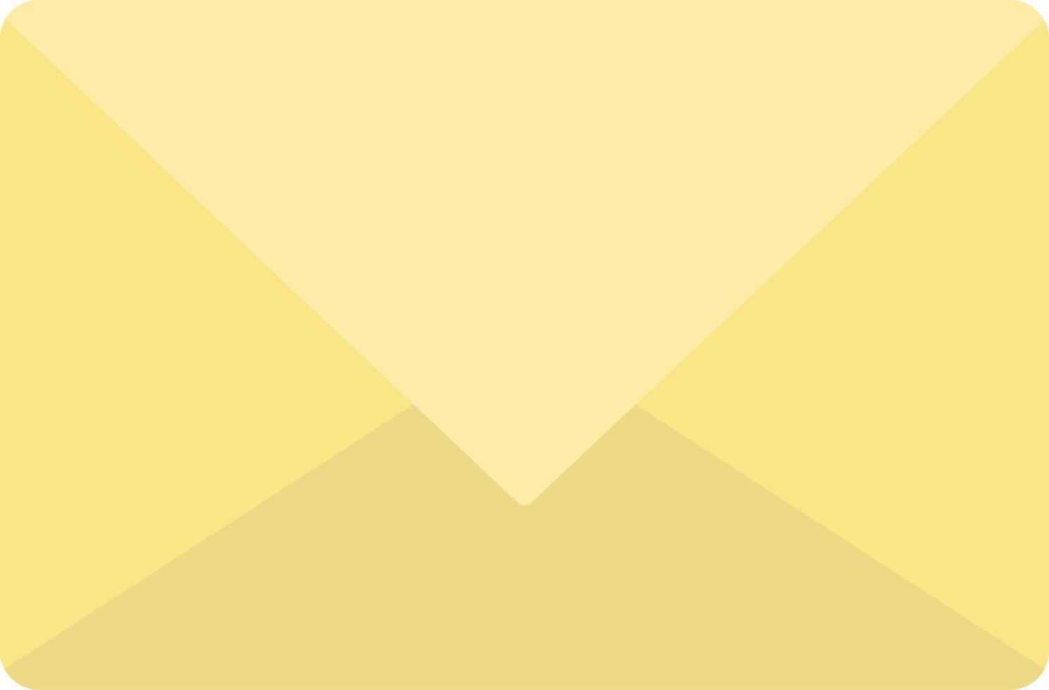 Email Flat Light Icon vector