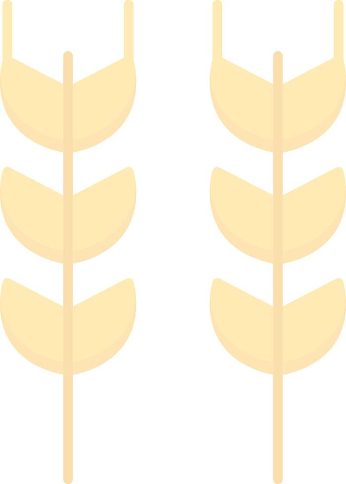 Wheat Flat Light Icon vector