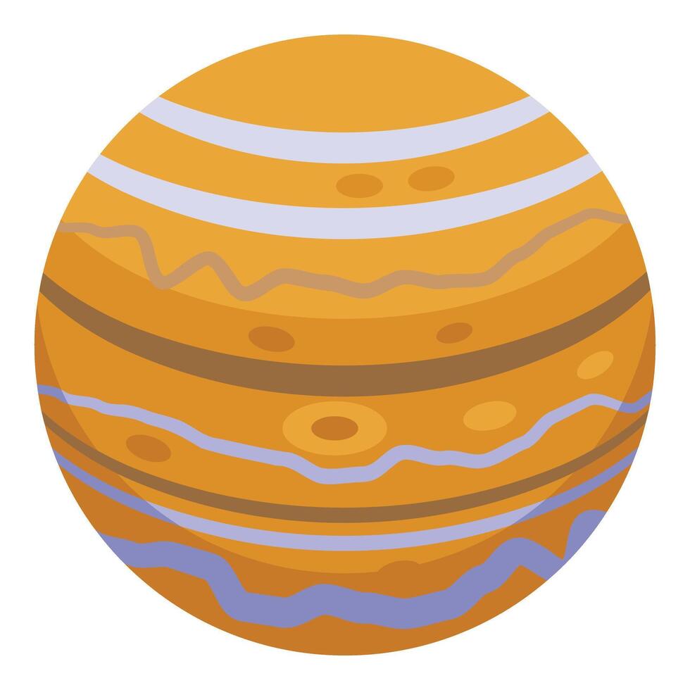 Red stone planet icon isometric vector. Space metal sky vector