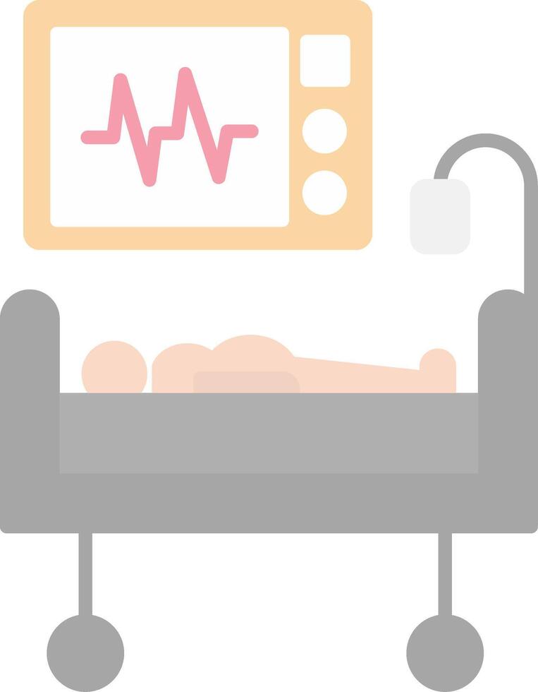 Medical Treatment Flat Light Icon vector