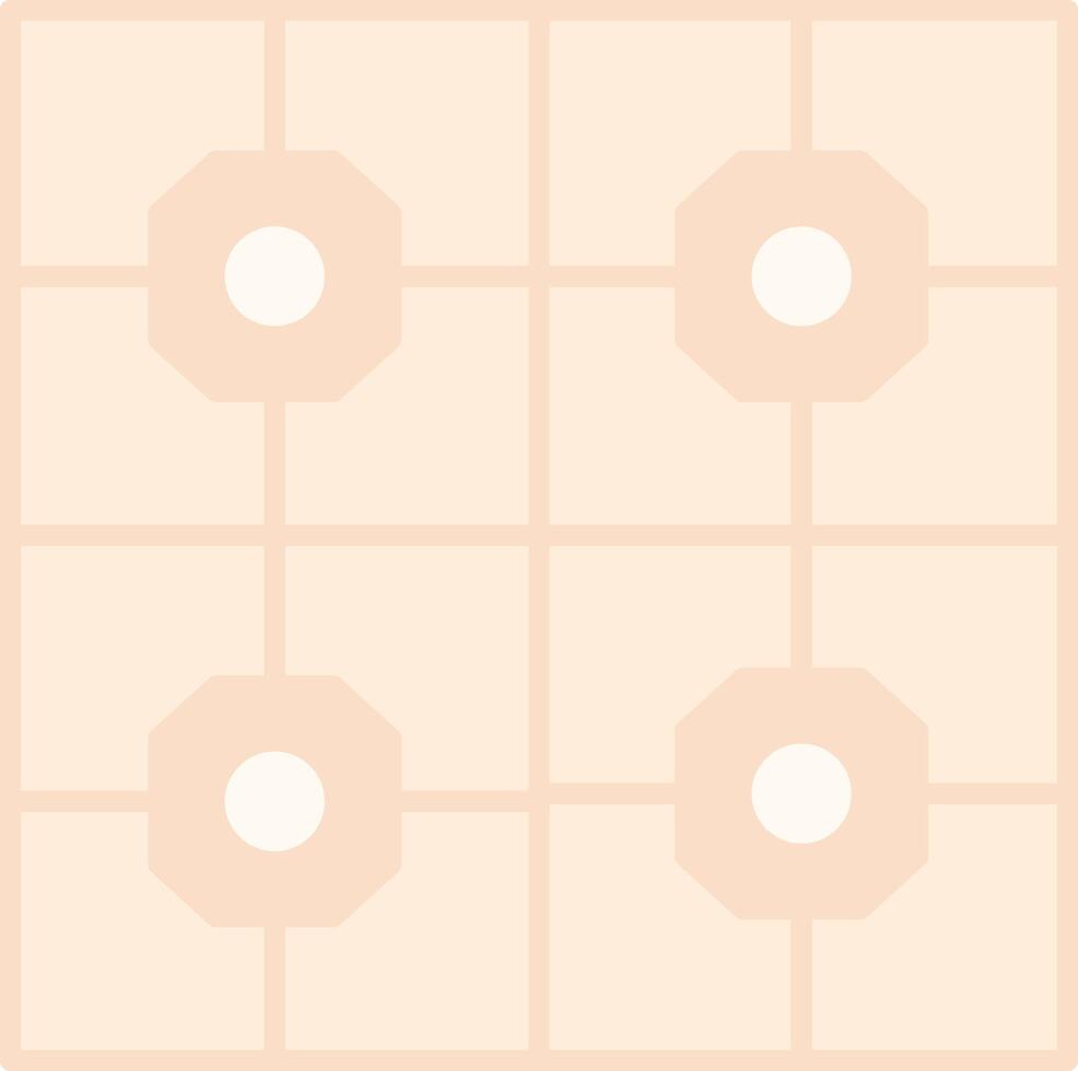 Floor Tiles Flat Light Icon vector