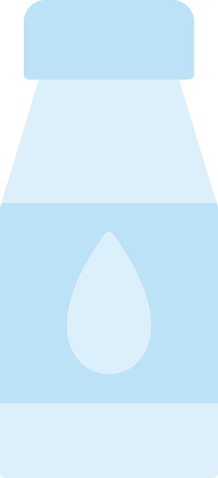 Water Bottles Flat Light Icon vector