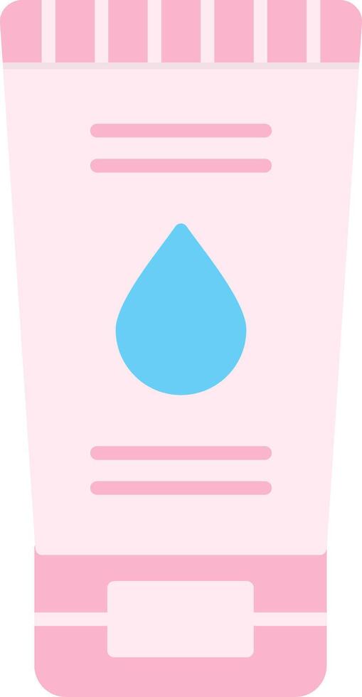Face Wash Flat Light Icon vector