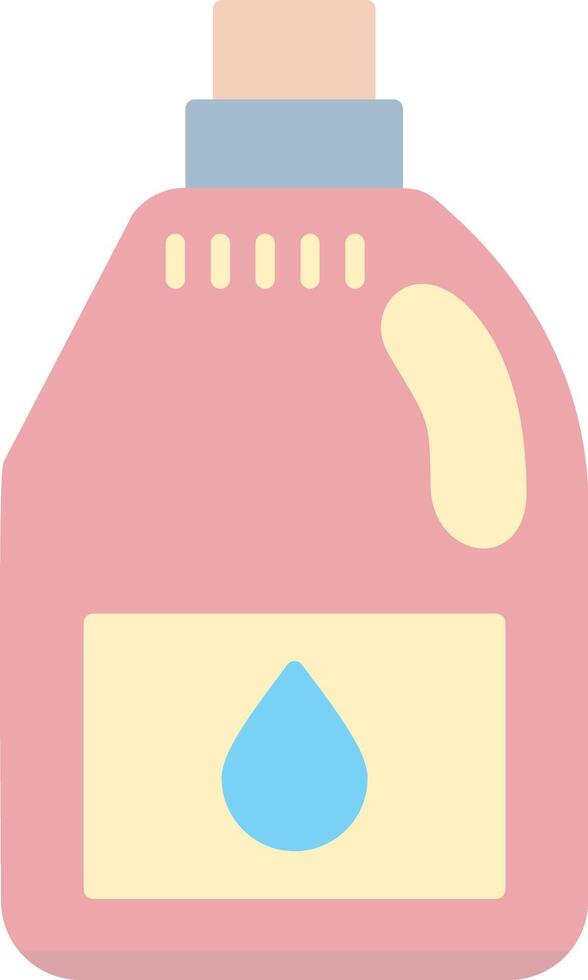 Detergent Flat Light Icon vector