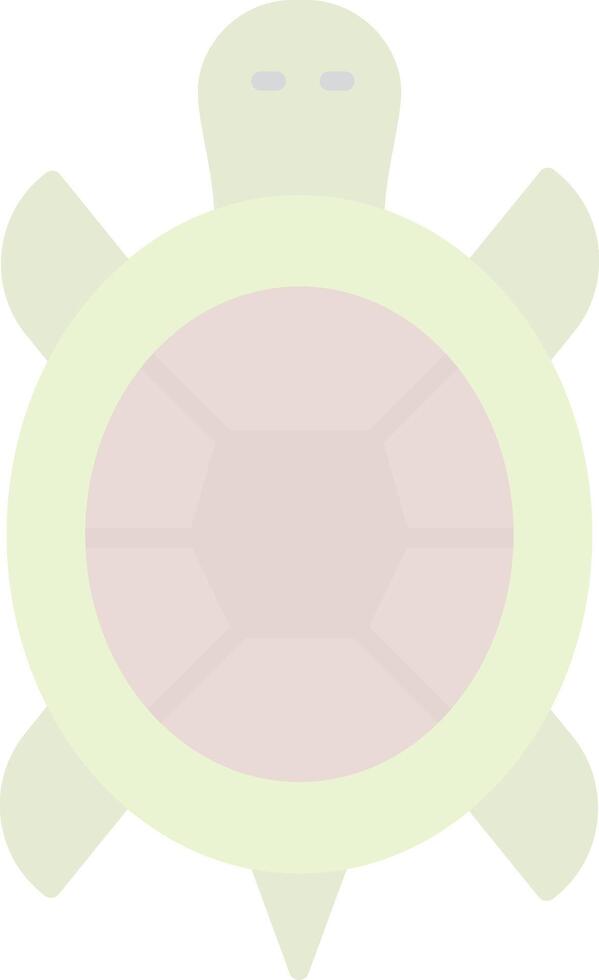 Turtle Flat Light Icon vector