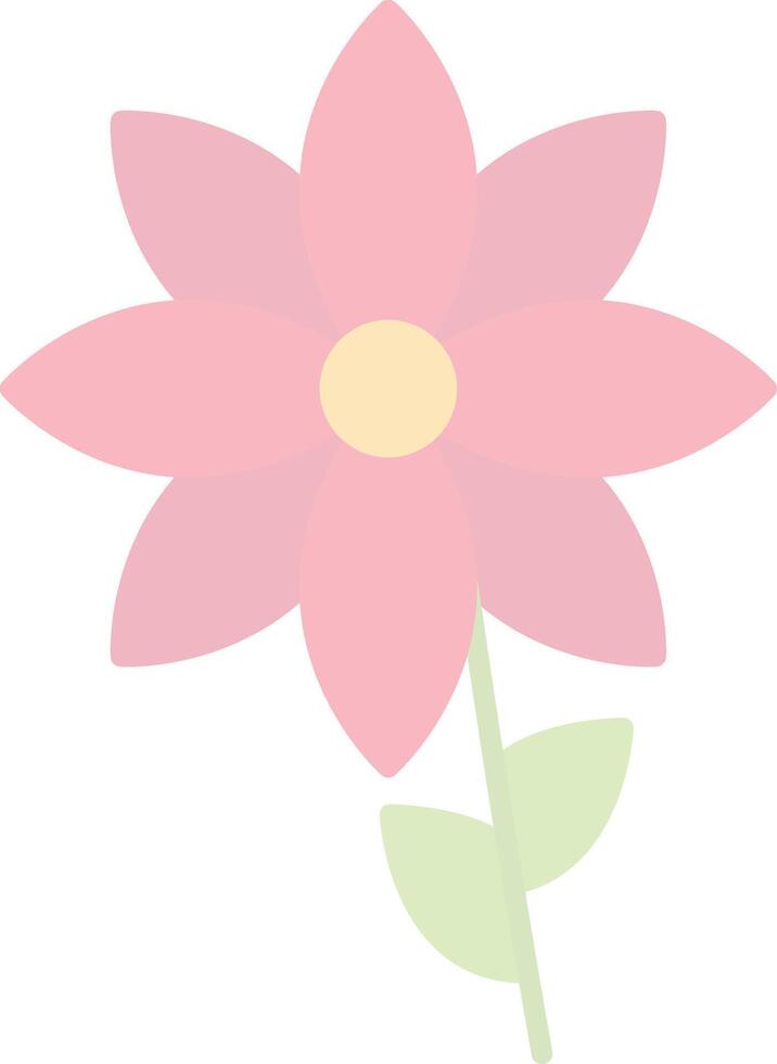 Flower Flat Light Icon vector