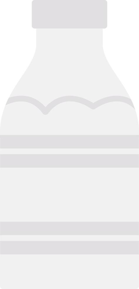 Milk Bottle Flat Light Icon vector
