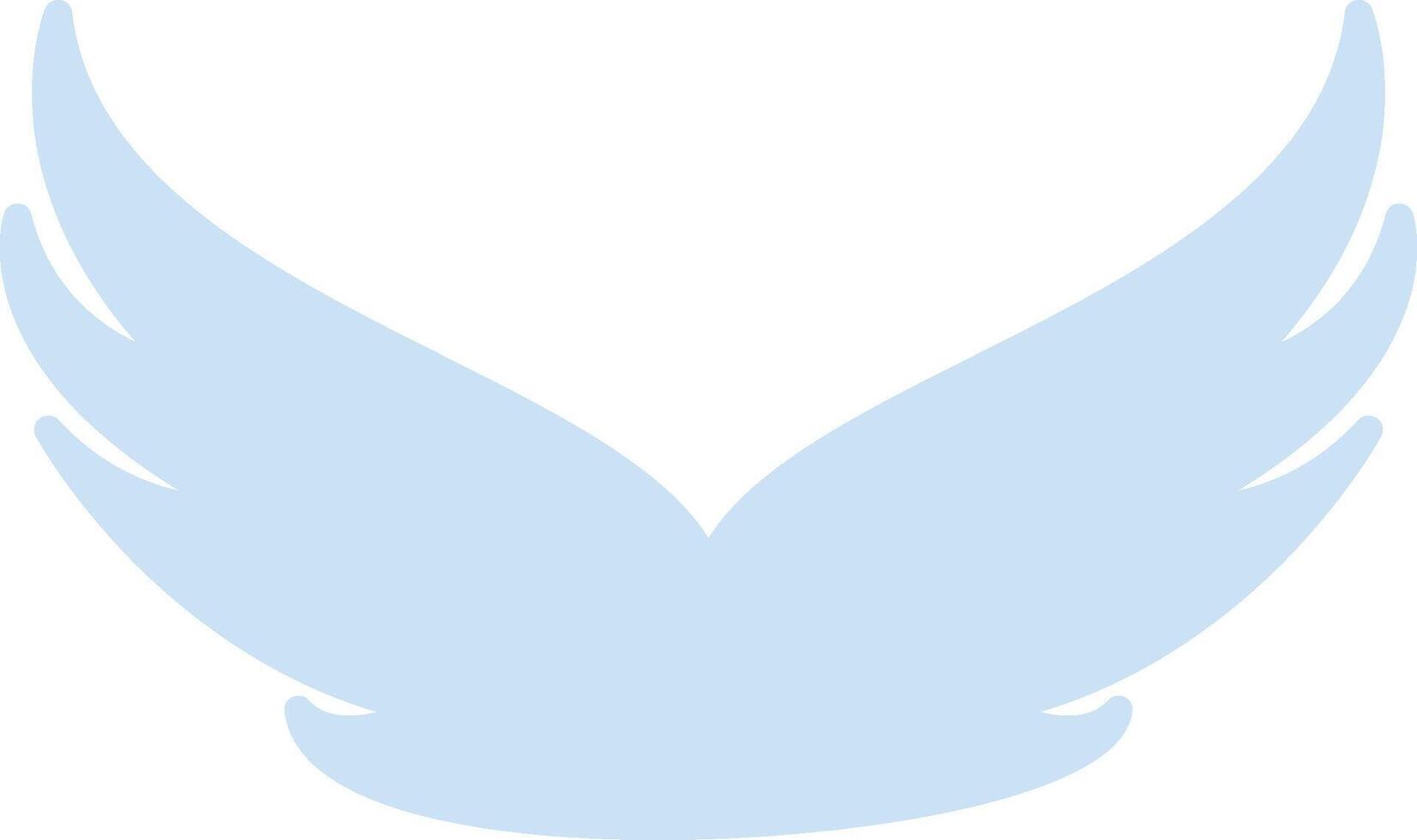 Wings Flat Light Icon vector