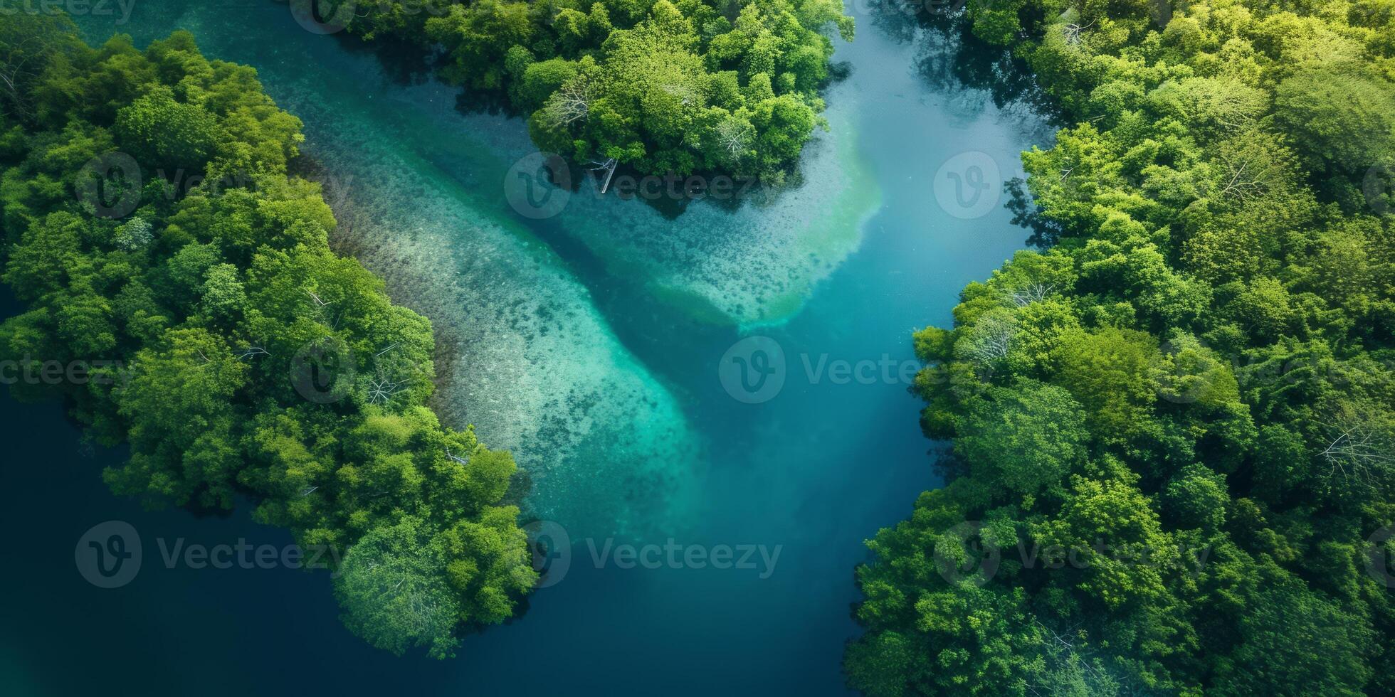 AI generated The resilience of nature in the face of environmental challenges. The regenerative power of ecosystems, emphasizing the importance of protecting and restoring our planet photo
