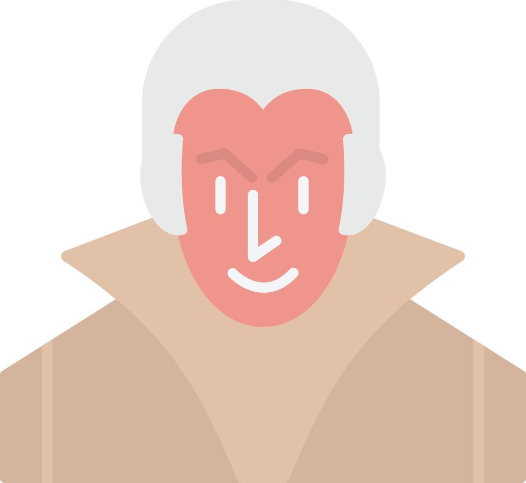 Evil Flat Light Icon vector