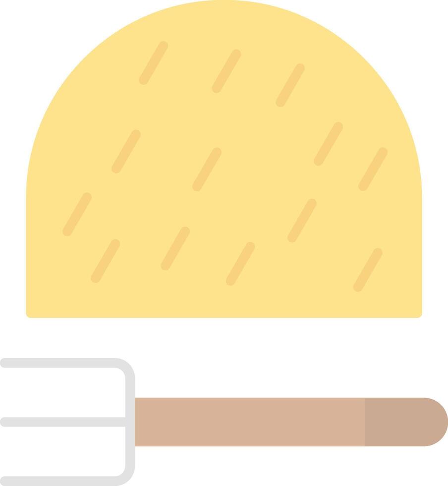 Haystack Flat Light Icon vector