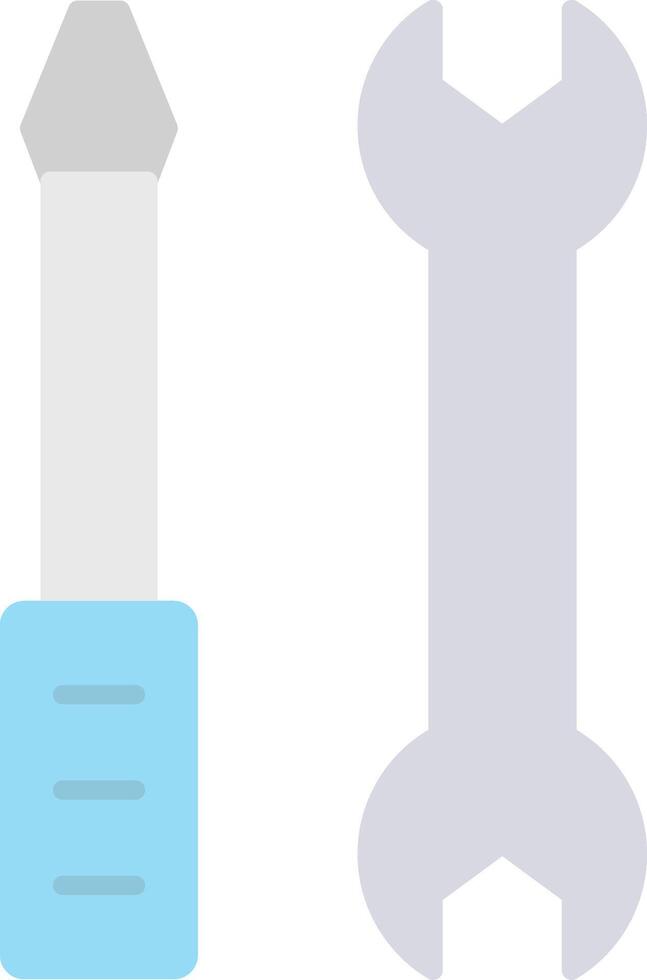 Repair Services Flat Light Icon vector