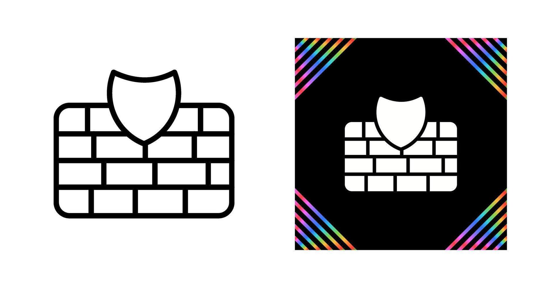 Firewall Vector Icon
